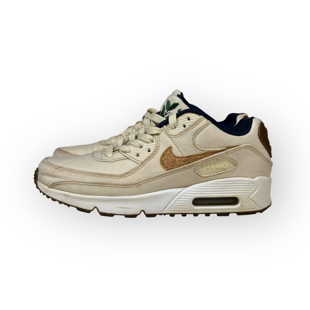 Nike Air Max 90 Youth Cork Coconut Milk DC7774 100 Sz 5Y/7 Women’s​ - Picture 4 of 11